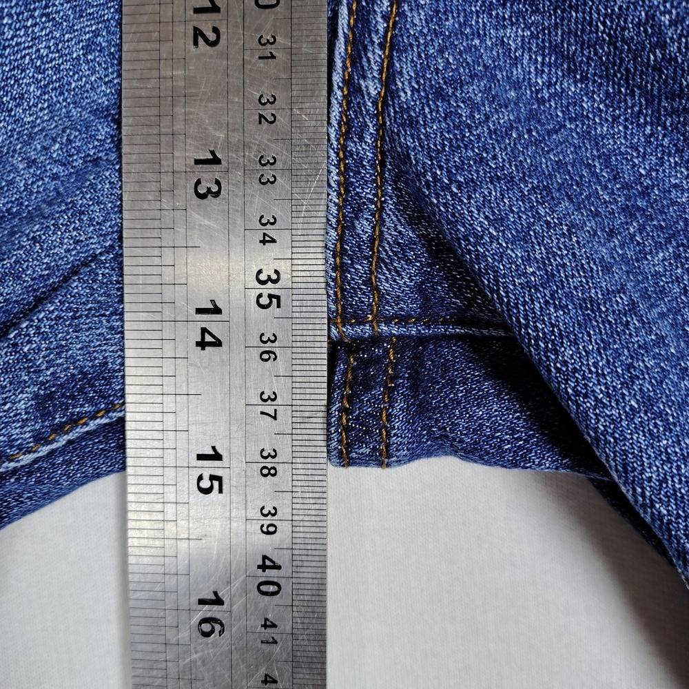 KUT from the Kloth Sienna Wide Leg High Rise Blue Denim Jeans Womens 16 RN 58539 - Picture 8 of 9